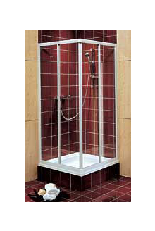 štvorcový sprchovací kút AKORD 80, 90