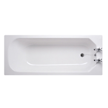 Plaza 1700 x 700mm Rectangular Bath - Two Tapholes