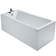 Ventuno 170 x 80cm Idealcast rectangular bath - no